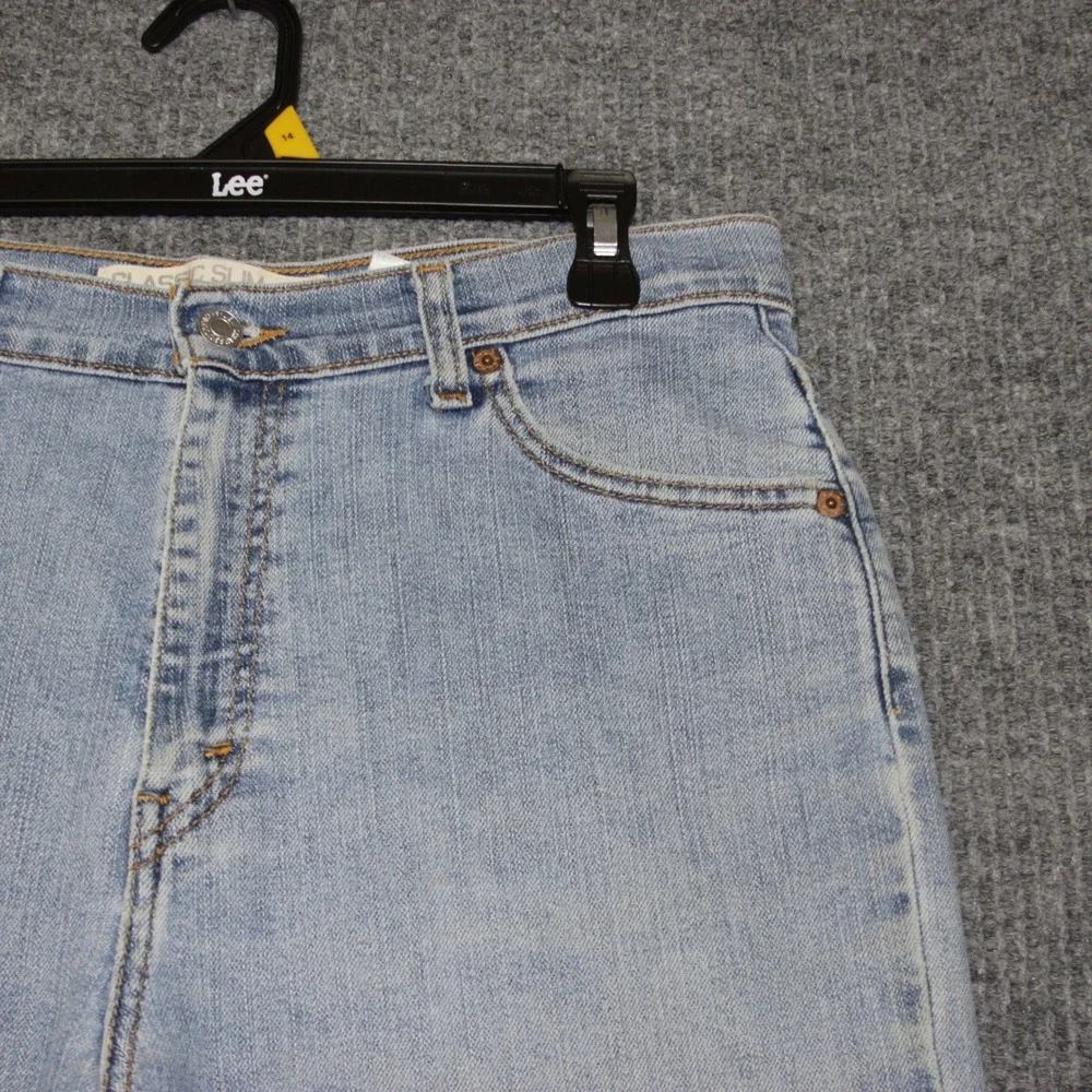 Levi's‎ 512 Classic Slim Tapered Jeans Light Wash Women Size 12 M